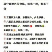 孕期糖尿病饮食指南（孕期糖尿病饮食指南食谱）