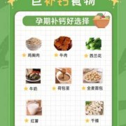 孕期缺钙吃什么补的最快？日常上应该吃些啥食物对补钙好,孕期含钙的食物有哪些图片