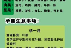 备孕期间不能吃什么食物（备孕期间不能吃什么食物和水果）