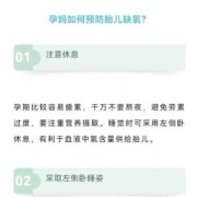 怎么避免胎儿缺氧（怎么避免胎儿缺氧）