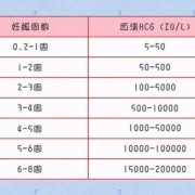 mlu换算成ng怎么换,整个孕期hcg变化曲线图
