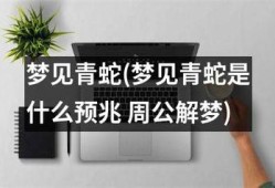 孕期梦见小青蛇（孕期梦见小青蛇）