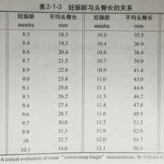 十一周的胎儿有多大？怀孕多少周的胎儿成形,胎儿11周头臀长标准对照表