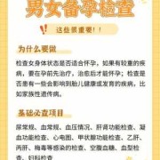 备孕期间能做妇科检查吗（在备孕期间都需要检查什么）