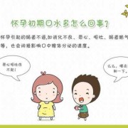 孕期口水（孕期口水特别多什么时候会停）