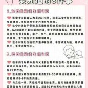 孕期小知识（新婚夫妻必知的12个小知识）