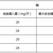 孕期所需铁（孕期所需铁量）