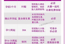 怀孕期补什么（孕期维生素怎么补充）