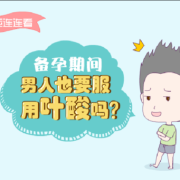 备孕期间男的需要吃叶酸吗（备孕期间男生要吃叶酸吗）