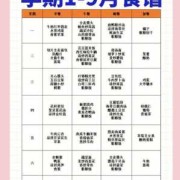孕期饮食计划（孕期饮食计划）