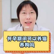 怀孕期间可以养猫和狗吗,怀孕期间养猫对胎儿有影响吗