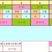 孕期计算器计算（孕期计算器计算天数小娃子）