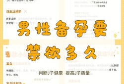 备孕期间男性（男士备孕注意事项是什么）