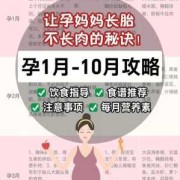 孕期怎样吃长胎不长肉（孕期怎样吃长胎不长肉）