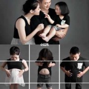 妈妈和女儿的亲子照朋友圈怎么发,孕期亲子照配文字简短