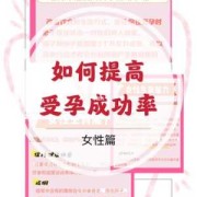 备孕期怎样提高受孕率（备孕期怎样提高受孕率呢）