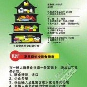 孕期妇女膳食指南（孕期妇女膳食指南）