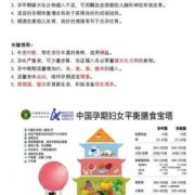 孕期妇女膳食指南（孕期妇女膳食指南）