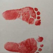 怎么查询婴儿脚印,胎儿脚印出肚皮图片