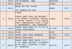 产检的消费清单,怀孕期间产检表怎么填