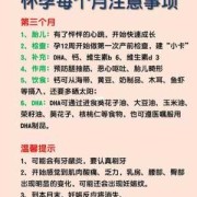 怀孕期间注意哪些事项（怀孕期间注意哪些事项避免流产）