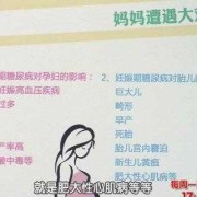 妊娠糖尿病对胎儿的影响（怀孕妊娠糖尿病对胎儿的影响）