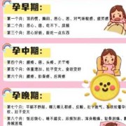 中孕期反应（孕期反应一般从什么时候开始）
