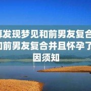 怀孕期间梦见前男友（怀孕期间梦见前男友）