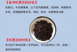 黑豆对备孕有什么好处,备孕期吃黑豆好吗女性