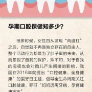 孕期口腔保健（孕期口腔保健及口腔疾病预防）