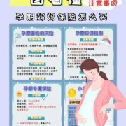女性孕期保险（怀孕期间能买什么保险）