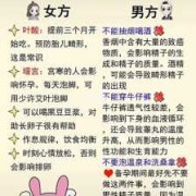 女人备孕期间注意事项（备孕女性注意什么）