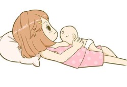 胎儿臀趴（新生儿趴抱的姿势）