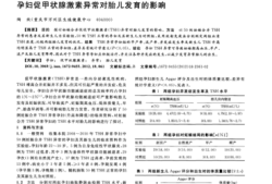 促甲状腺素对胎儿影响（促甲状腺素对胎儿影响大吗）