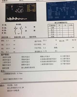 胎儿彩超（胎儿彩超参数 BPD HC AC）  第1张