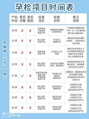 产检记录单是什么,孕期产检表及项目  第2张
