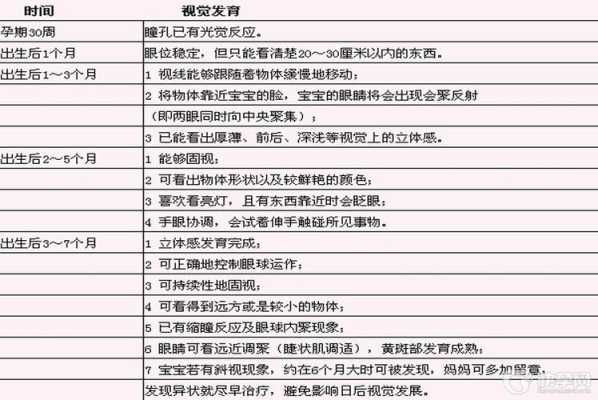 胎儿视力(胎儿视力发育关键时期是几个月) 第3张 胎儿视力(胎儿视力发育关键时期是几个月) 第3张