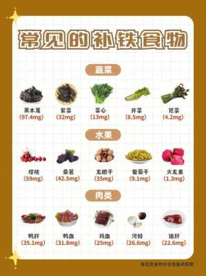 孕期补铁吃什么食物(哪些食物是补铁的?孕妇缺铁吃什么可以补充铁元素) 第2张 孕期补铁吃什么食物(哪些食物是补铁的?孕妇缺铁吃什么可以补充铁元素) 第2张