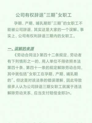 孕期可以辞退吗(孕期可以辞退吗有补偿吗) 第2张 孕期可以辞退吗(孕期可以辞退吗有补偿吗) 第2张