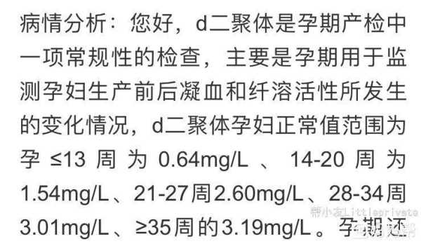 23周胎儿指标（d2聚体2.23算高吗）  第3张