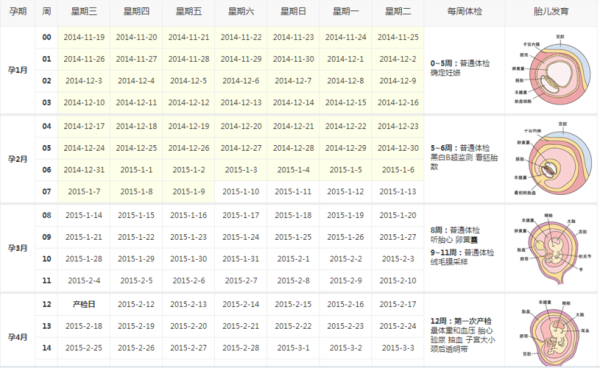 孕期日历下载(日历上的每日胎神是什么意思) 第1张 孕期日历下载(日历上的每日胎神是什么意思) 第1张