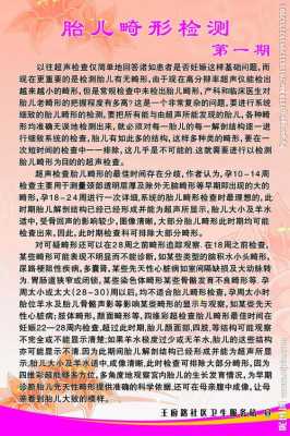 胎儿检测畸形(胎儿检测畸形怎么办) 第1张 胎儿检测畸形(胎儿检测畸形怎么办) 第1张