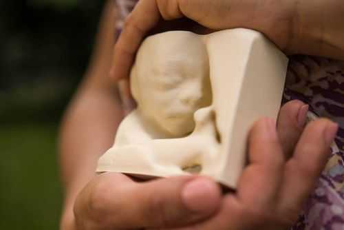 婴儿包被裁剪图的新做法,3d打印胎儿模型 第2张 婴儿包被裁剪图的新做法,3d打印胎儿模型 第2张
