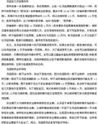 最容易受孕期（最容易受孕期是月经第几天）  第1张
