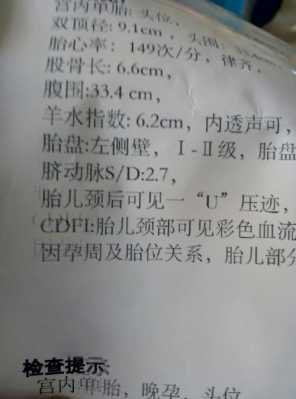 我做四维彩超结果是胎儿颈部见u型压迹这是什么意思,胎儿颈部未见明显压迹是什么意思  第2张