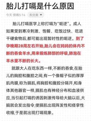 胎儿爱打嗝说明什么(胎儿爱打嗝说明什么原因) 第3张 胎儿爱打嗝说明什么(胎儿爱打嗝说明什么原因) 第3张