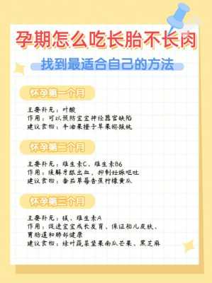 怎么长胎儿不长肉(孕期如何长胎不长肉) 第3张 怎么长胎儿不长肉(孕期如何长胎不长肉) 第3张