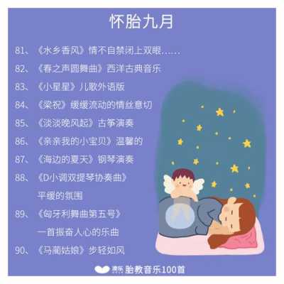 宝宝快出生了,推荐几首给宝宝听的适合胎教的歌曲,谢谢,孕期音乐胎教音乐歌曲 第1张 宝宝快出生了,推荐几首给宝宝听的适合胎教的歌曲,谢谢,孕期音乐胎教音乐歌曲 第1张